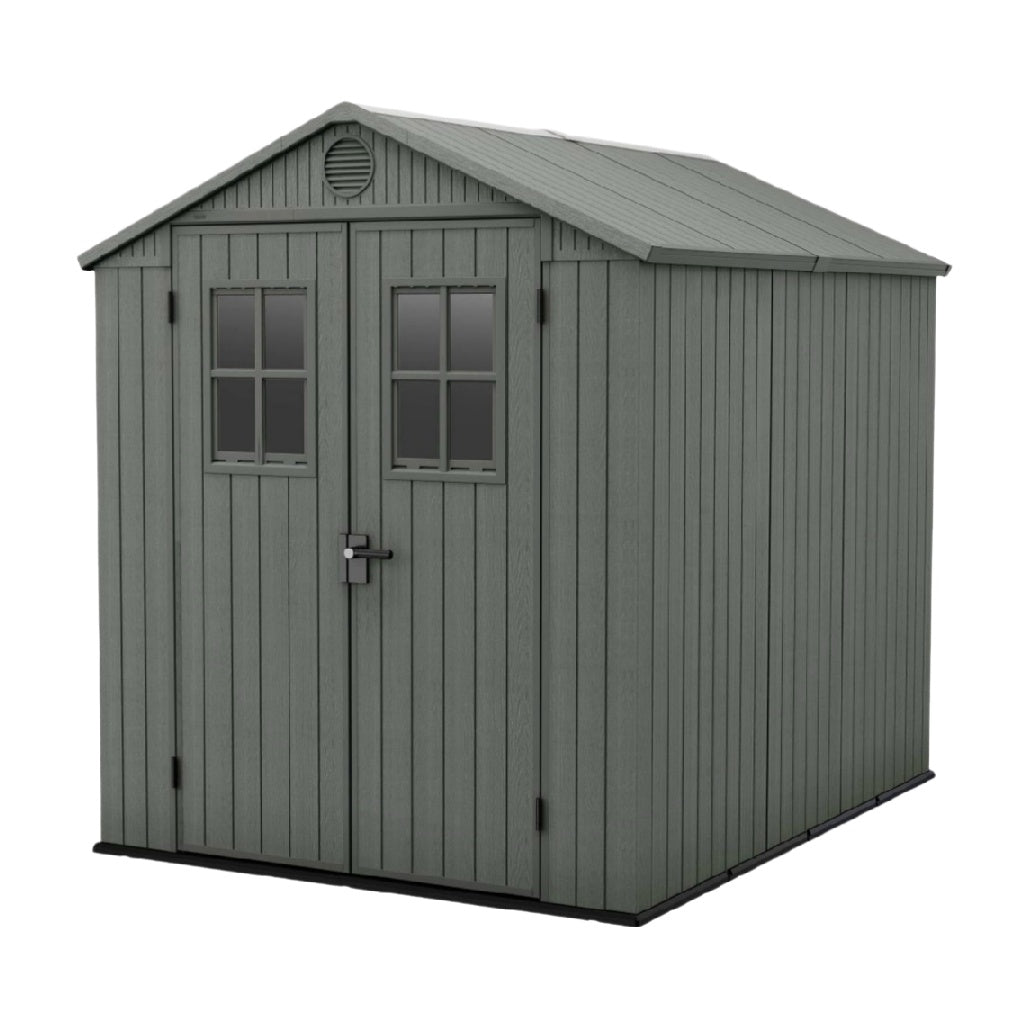 Outdoor Storage Shed for Garden Use - Made of Resin - 200 x 150 x 200
