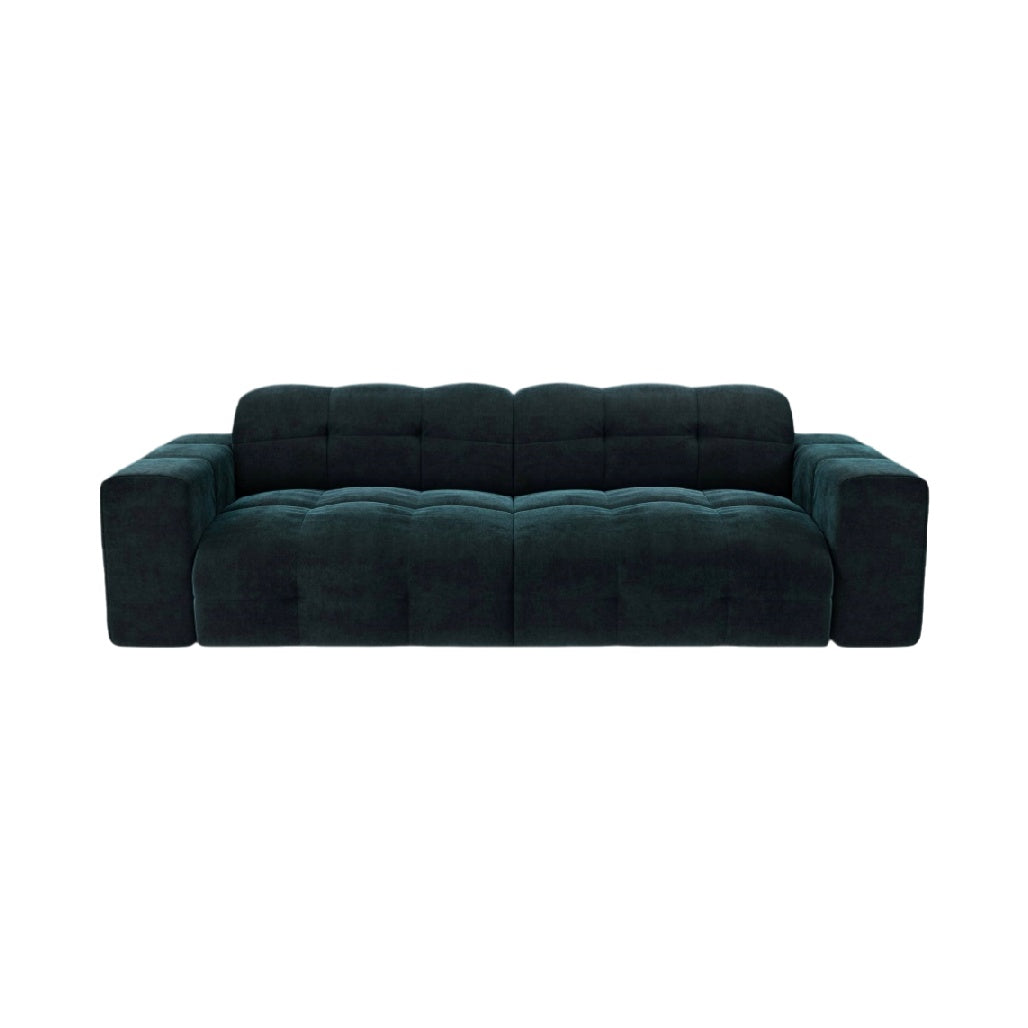 Sofa for Living Room Use in Fabric Upholstery - 210 x 90 x 85
