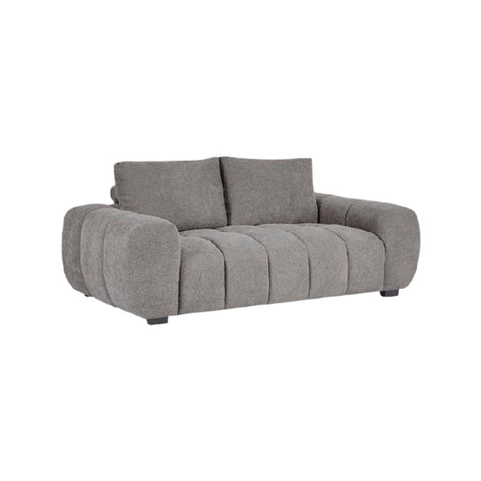 Sofa for living room in fabric - 200 x 90 x 80