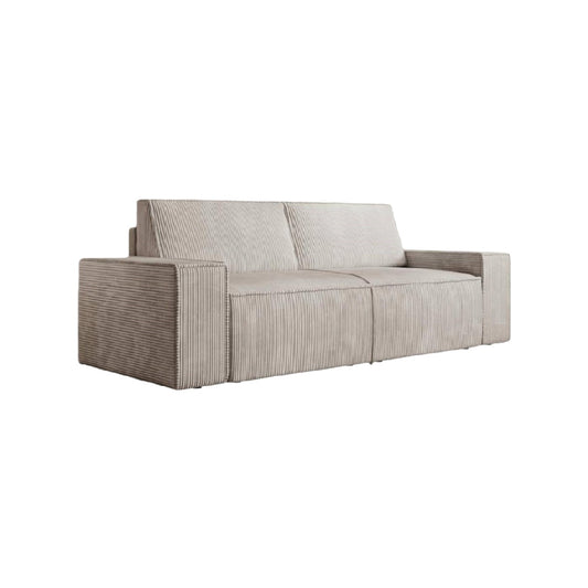 Sofa bed for living room use in fabric material - 220 x 92 x 85